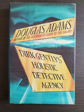 Douglas Adams - Dirk Gently's Holistic Detective Agency (1st Edition 1st Print)